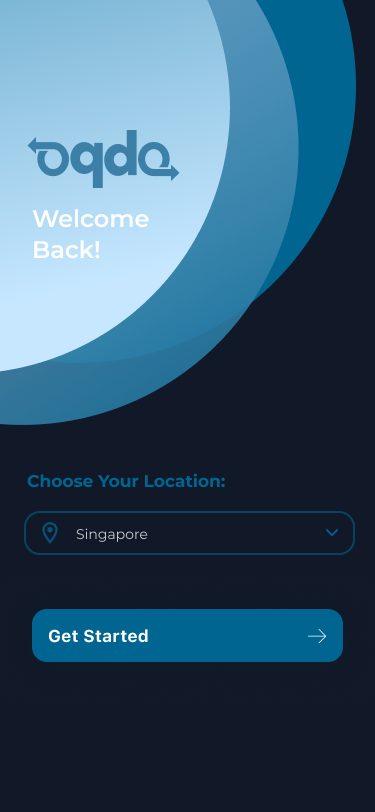 Dark mode screen